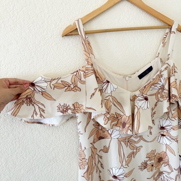 Rachel Roy Womens Floral Print Midi Sheath Dress Size XL NWT - Picture 4 of 15